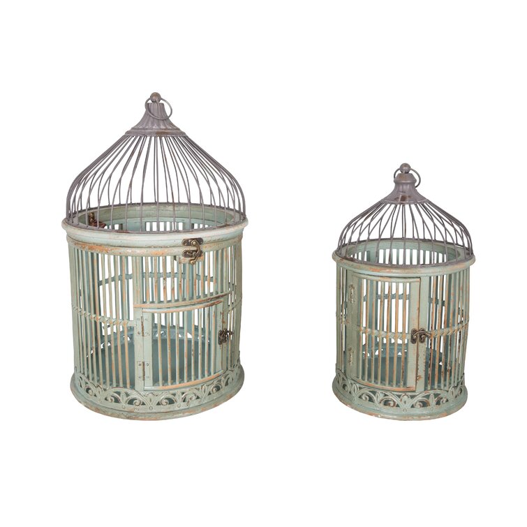 Discount Valerie white metal bird cage